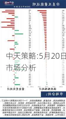 中天策略:5月20日市场分析