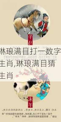 琳琅满目打一数字生肖,琳琅满目猜生肖