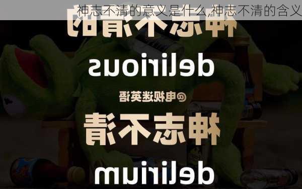 神志不清的意义是什么,神志不清的含义