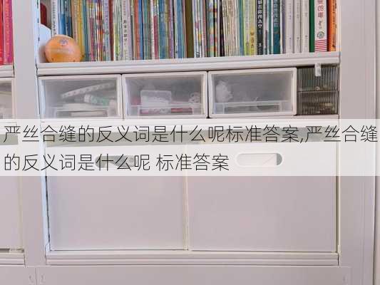 严丝合缝的反义词是什么呢标准答案,严丝合缝的反义词是什么呢 标准答案