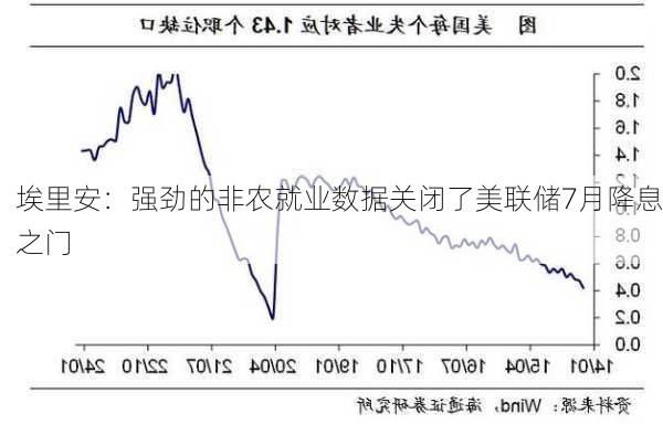 埃里安：强劲的非农就业数据关闭了美联储7月降息之门