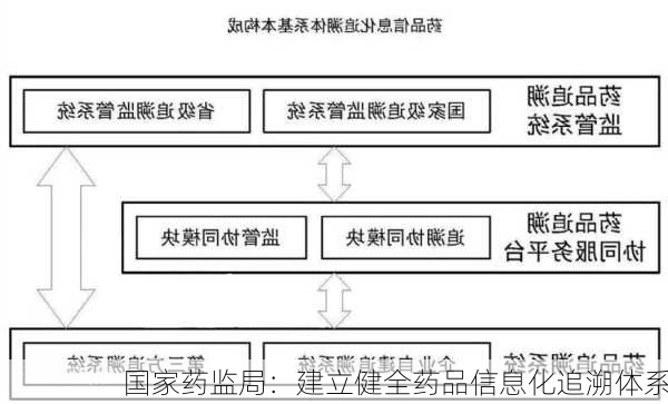 国家药监局：建立健全药品信息化追溯体系