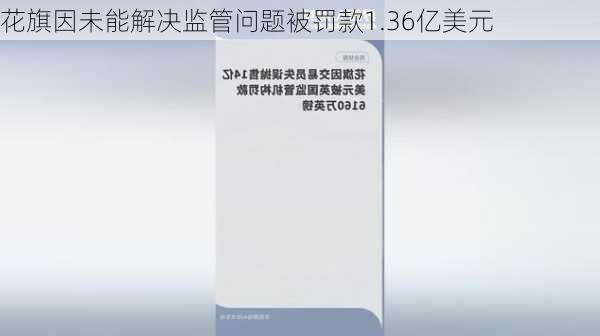 花旗因未能解决监管问题被罚款1.36亿美元