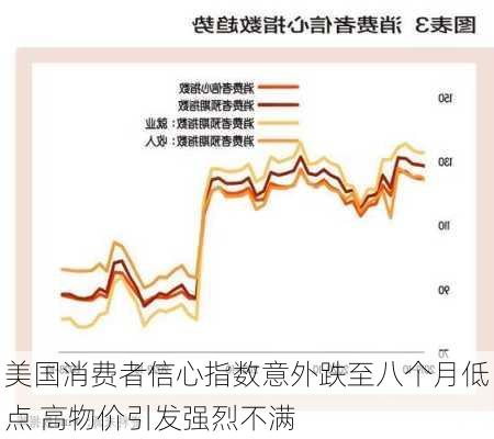 美国消费者信心指数意外跌至八个月低点 高物价引发强烈不满