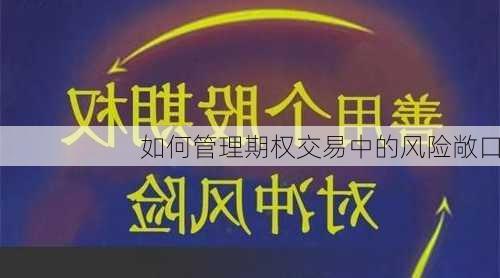 如何管理期权交易中的风险敞口