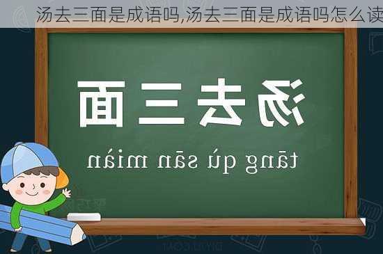 汤去三面是成语吗,汤去三面是成语吗怎么读