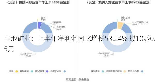 宝地矿业：上半年净利润同比增长53.24% 拟10派0.5元