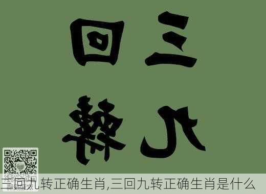 三回九转正确生肖,三回九转正确生肖是什么