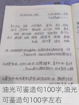 油光可鉴造句100字,油光可鉴造句100字左右