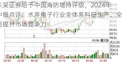 东吴证券给予中国海防增持评级，2024年中报点评：水声电子行业全体系科研生产，全面提升市场竞争力