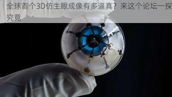 全球首个3D仿生眼成像有多逼真？来这个论坛一探究竟