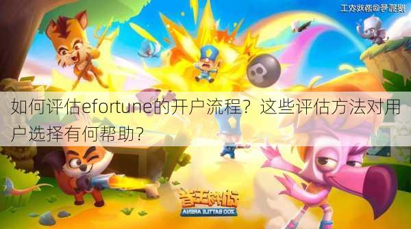 如何评估efortune的开户流程？这些评估方法对用户选择有何帮助？