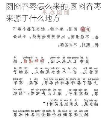 囫囵吞枣怎么来的,囫囵吞枣来源于什么地方