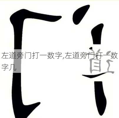 左道旁门打一数字,左道旁门打一数字几