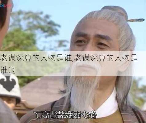 老谋深算的人物是谁,老谋深算的人物是谁啊