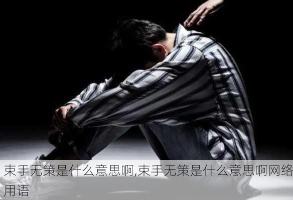 束手无策是什么意思啊,束手无策是什么意思啊网络用语