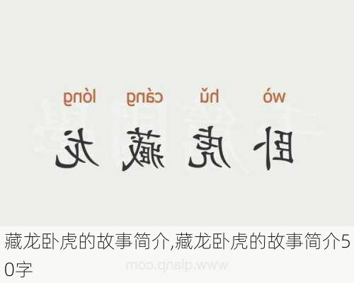 藏龙卧虎的故事简介,藏龙卧虎的故事简介50字