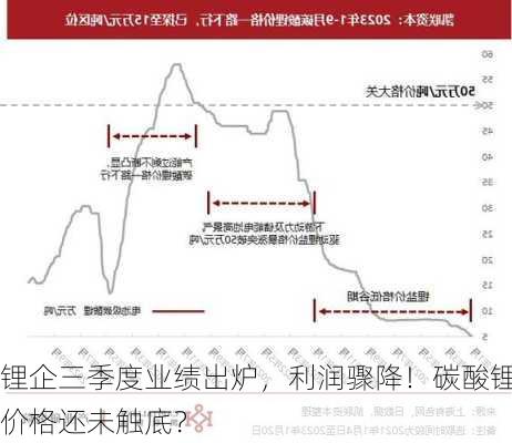 锂企三季度业绩出炉，利润骤降！碳酸锂价格还未触底？