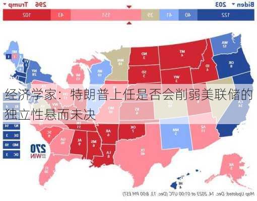 经济学家：特朗普上任是否会削弱美联储的独立性悬而未决