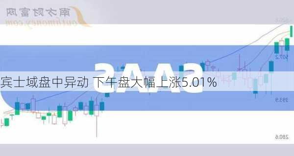 宾士域盘中异动 下午盘大幅上涨5.01%