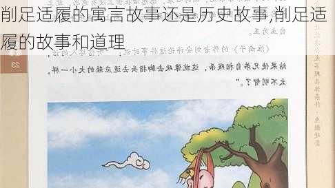 削足适履的寓言故事还是历史故事,削足适履的故事和道理