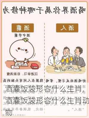 酒囊饭袋形容什么生肖,酒囊饭袋形容什么生肖动物