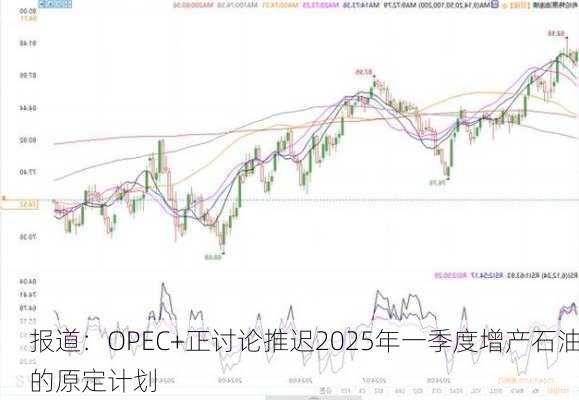 报道：OPEC+正讨论推迟2025年一季度增产石油的原定计划