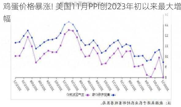 鸡蛋价格暴涨! 美国11月PPI创2023年初以来最大增幅