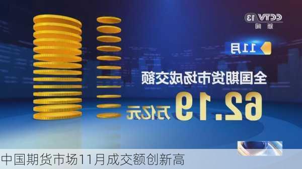 中国期货市场11月成交额创新高