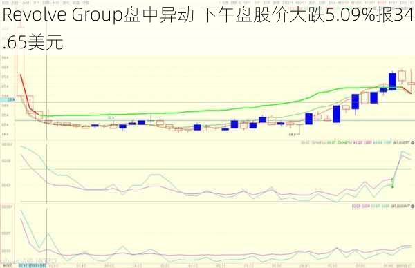 Revolve Group盘中异动 下午盘股价大跌5.09%报34.65美元